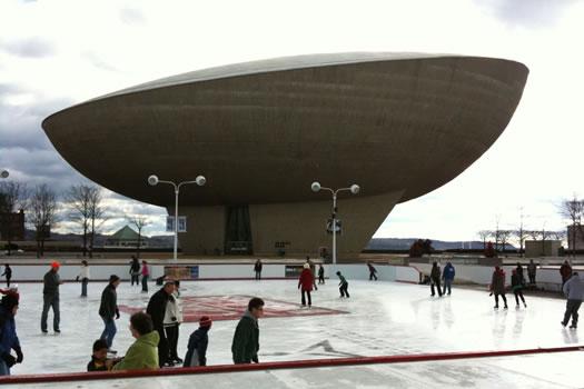 empire state plaza ice skating 2012
