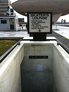 empire state plaza ice skating 2012 skaters lounge sign