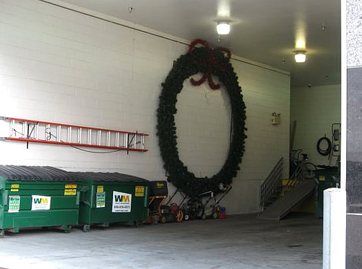 enormous wreath