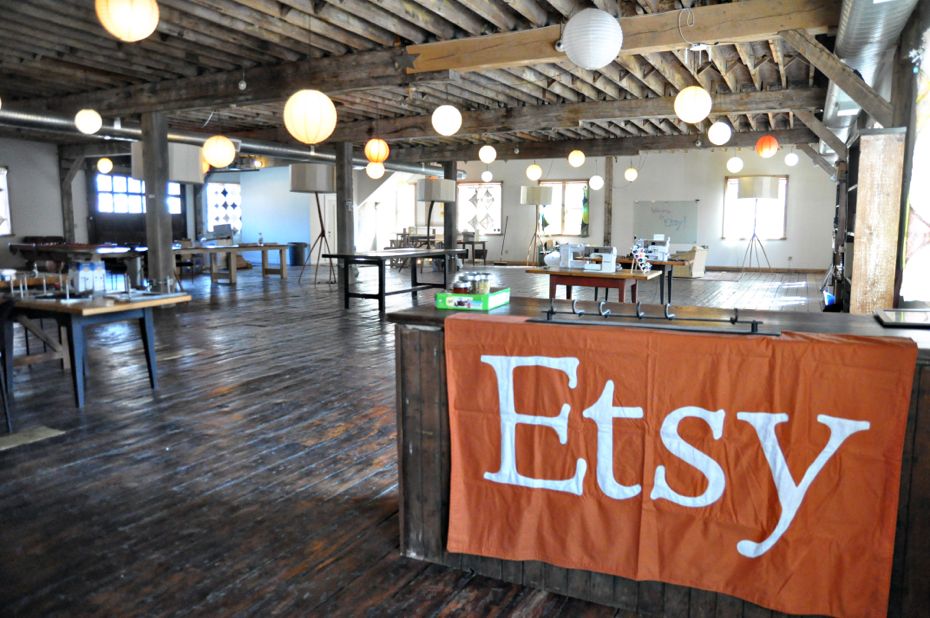 Etsy Headquarters Embrace Laptop Culture and Local Makers