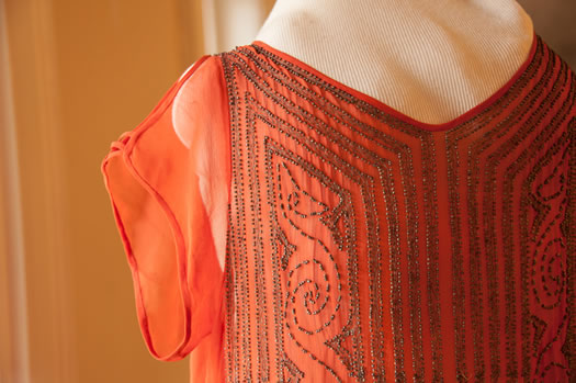 flapper dress detail