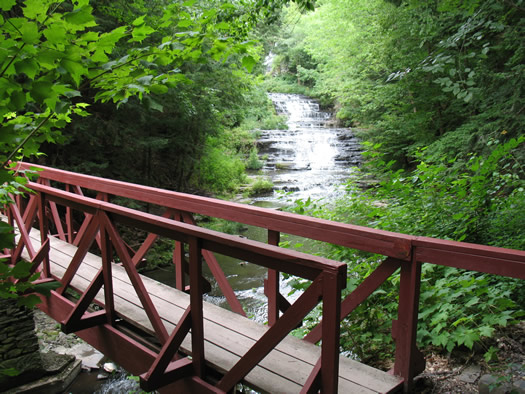 huyck falls bridge