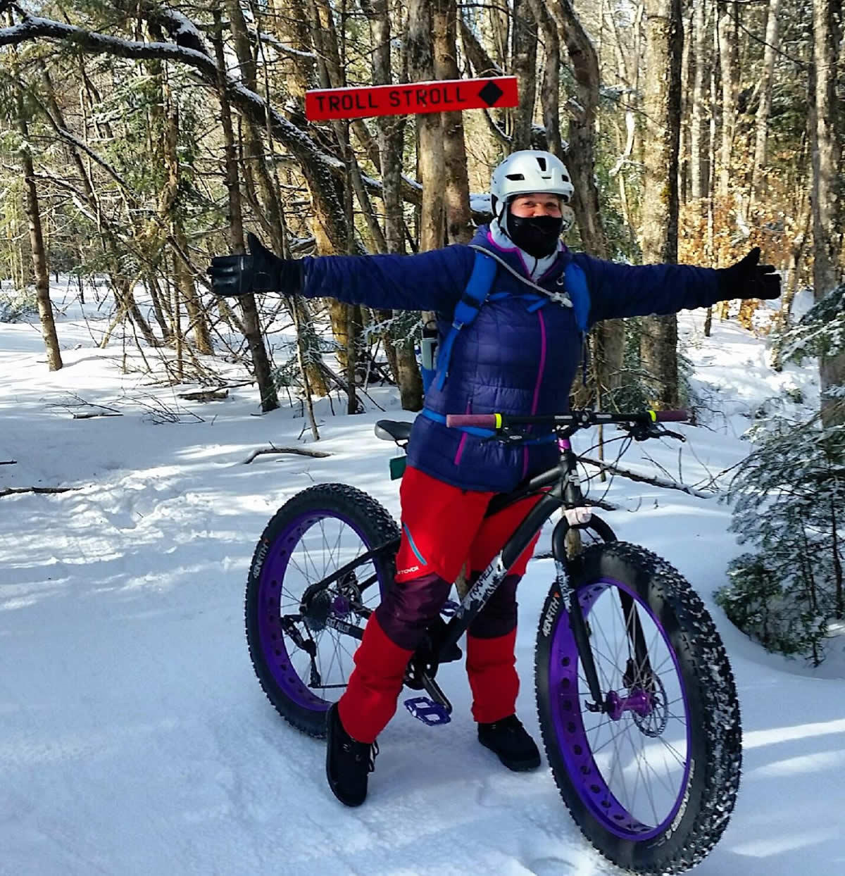 fat bike outerwear Jen Masa