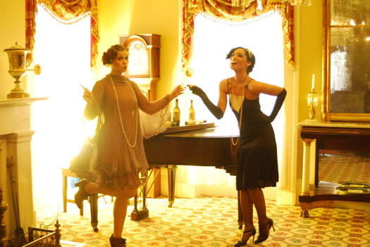 flappers at Ten Broeck Mansion by Nicole Campon