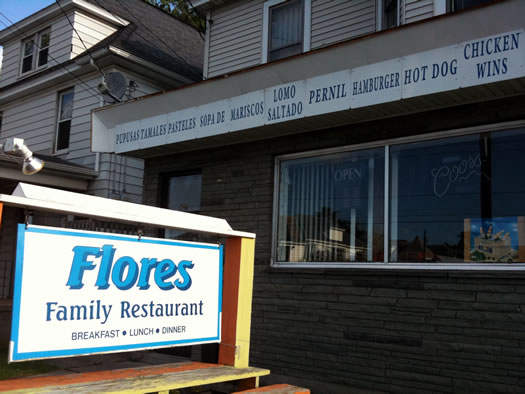 flores family restaurant exterior