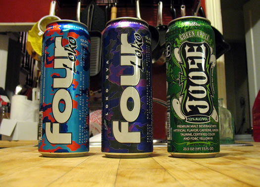 four loko tasting cans
