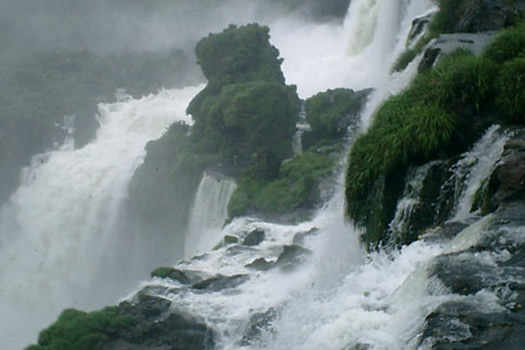 francisco lopez rainforest waterfall
