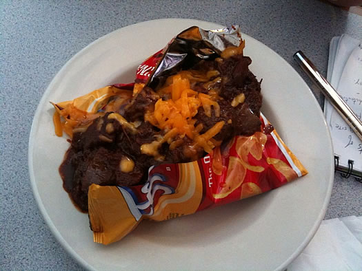 frito pie at wine-n-diner