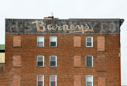 ghost sign in schenectady