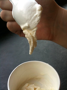 golden organics ice cream texture