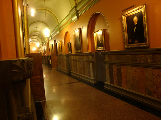 Hall of Governors at NYS Capitol