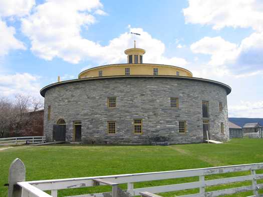 hancock shaker round barn