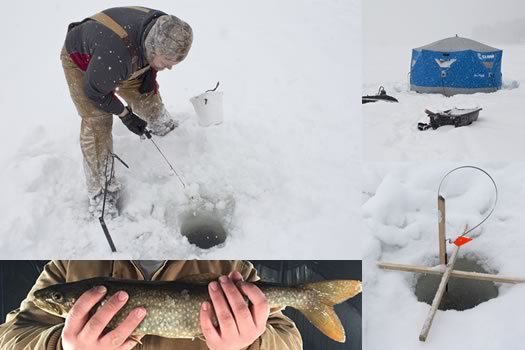 ice fishing composite