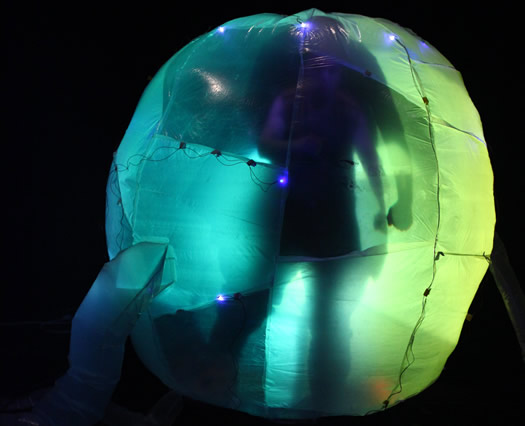 inflatable frankenstein radiohole empac