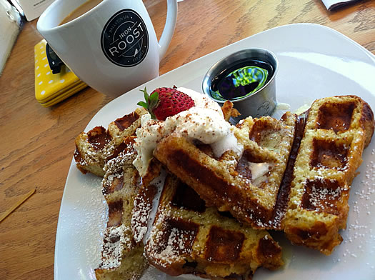 iron roost waffles ballston spa