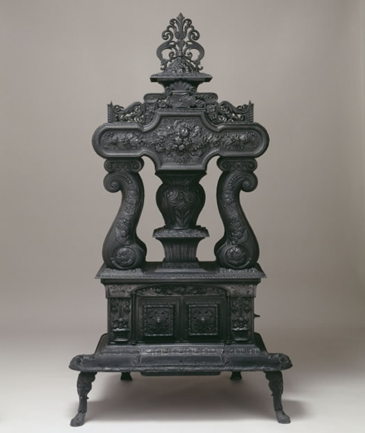 johnson geer cox cast iron stove Albany Institute