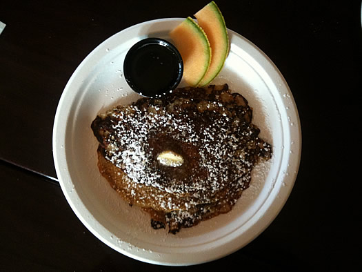 jonesville store pancakes overhead