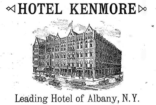 kenmore hotel ad appletons guide 1893