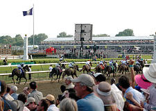 kentucky derby from crowd