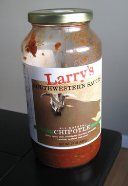 larry's sauce jar