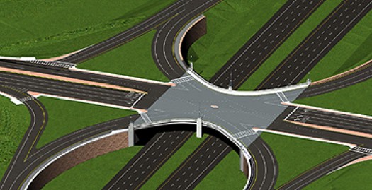 Latham Northway exit 6 SPUI rendering