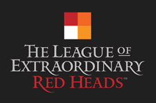 league of extraordinary red heads logo