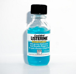 listerine bottle