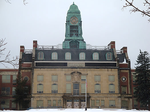 livingston school entrance