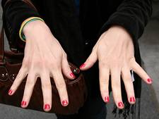 manicured nails