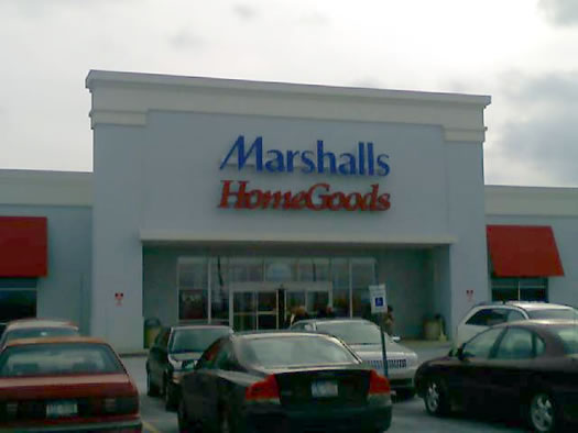 Marshalls sign outdoors