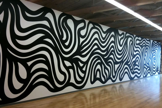 mass moca lewitt black squiggle