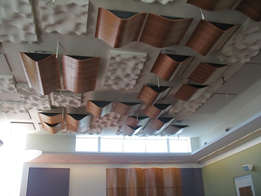 Massry rehearsal room ceiling