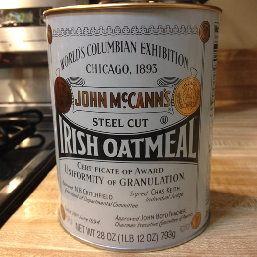 mccanns irish oats john boyd thacher