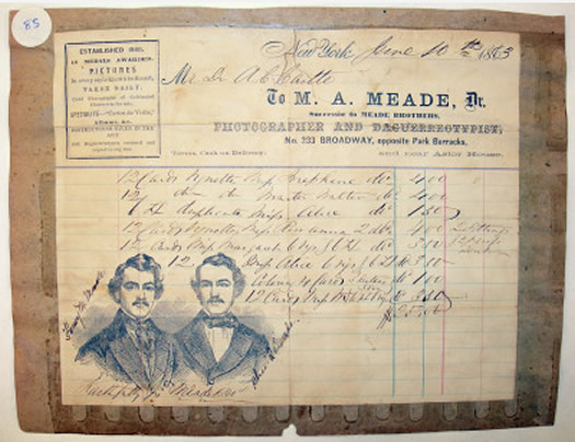 meade brothers invoice