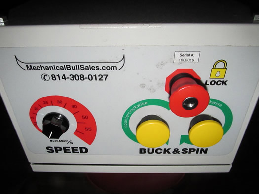 mechanical bull city beer hall controls