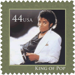 michael jackson fake stamp