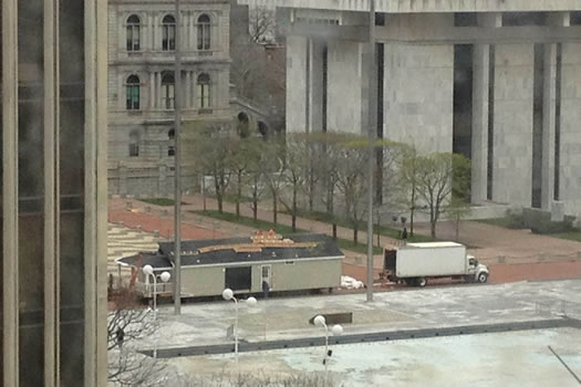 modular home on empire state plaza