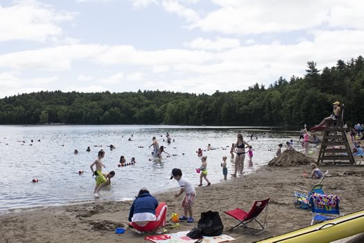 Moreau Lake State Park Beach