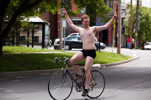 naked bike ride 2009
