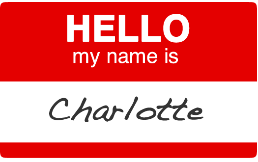 name tag charlotte