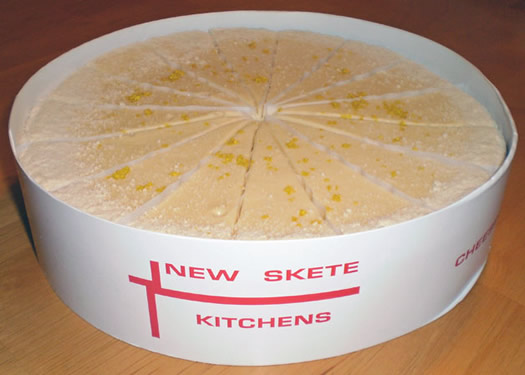 new skete cheesecake sections