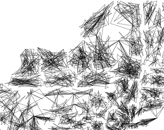 new york ZIP code scribble map