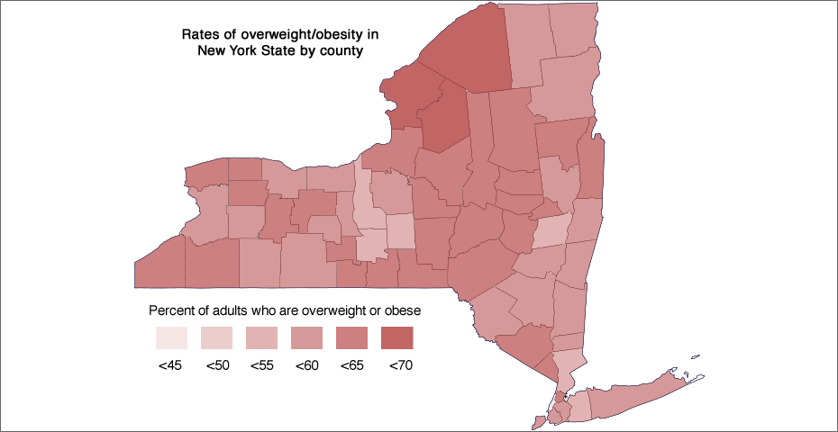 new york counties obesity map