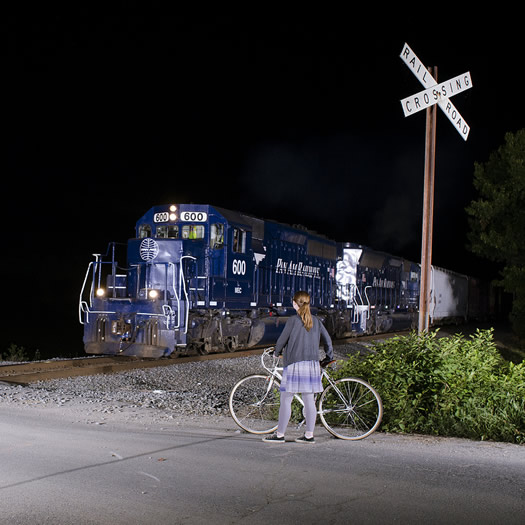 night train in Schaghticoke by william gill