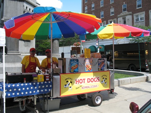 Nipper's hot dog stand