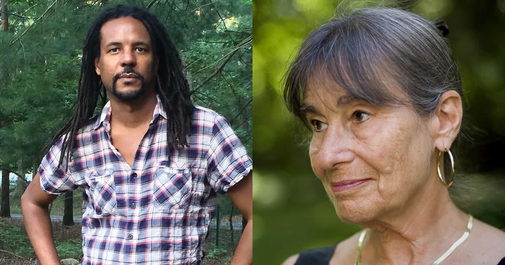 novelist Colson Whitehead and poet Alicia Ostriker