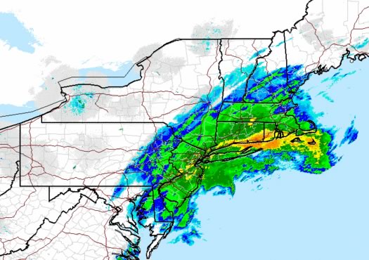 nws radar east coast snowstorm 2011-01-27