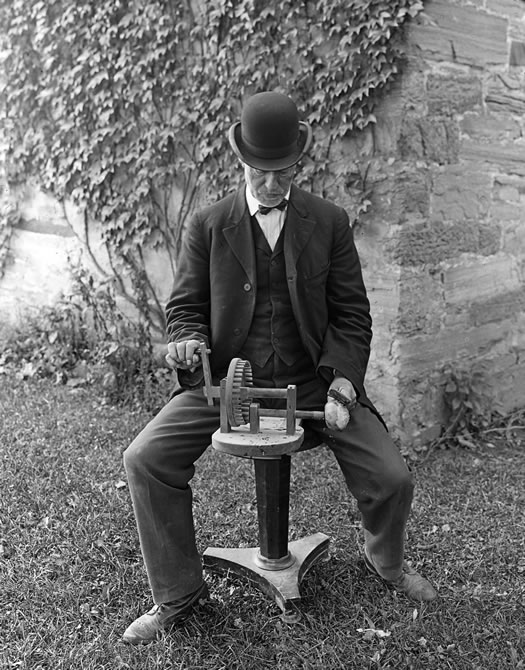 nys archives bowler hat apple peeling schoharie