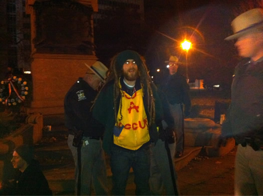 occupy albany lafayette arrests 2011-11-12