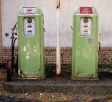 old gas pumps